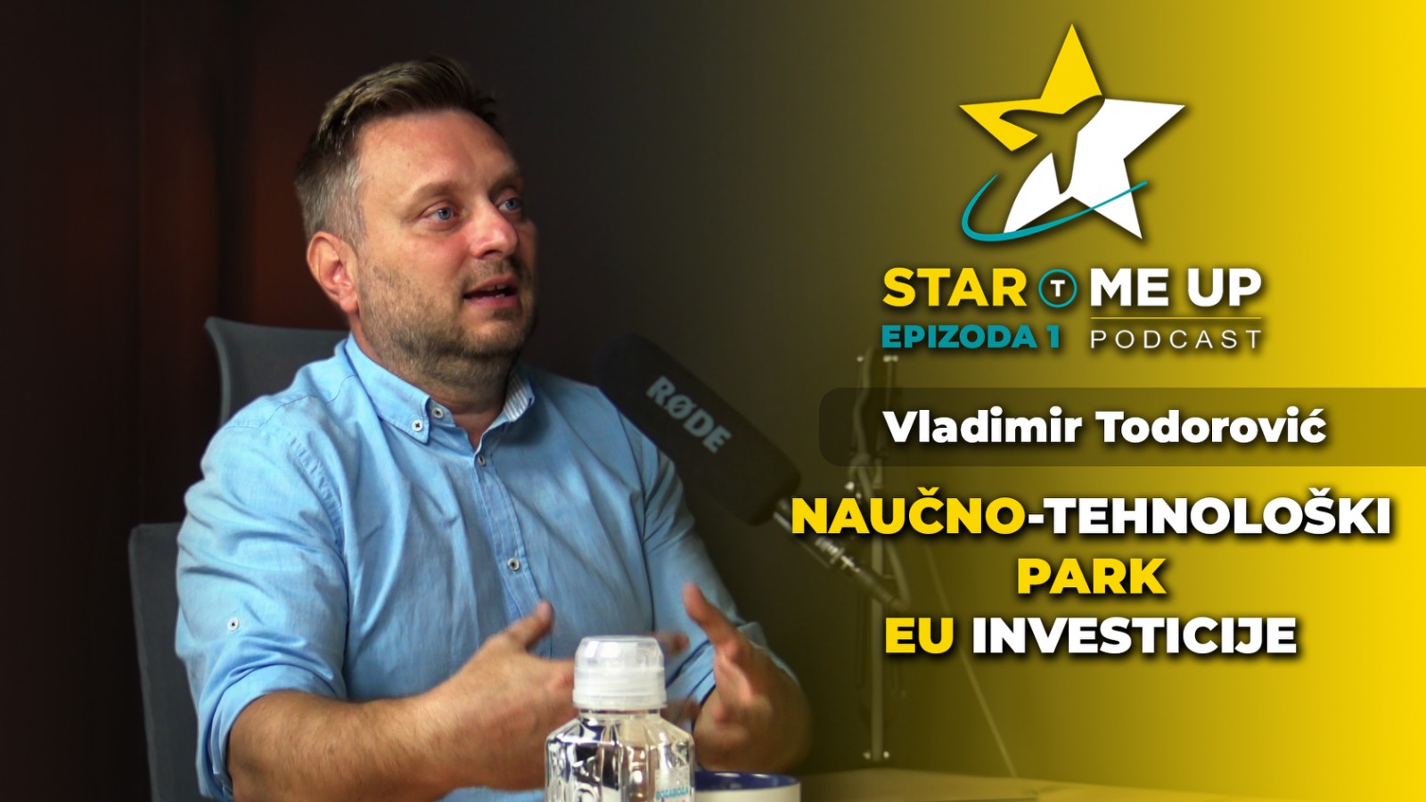Mogućnosti Naučno-tehnološkog parka, EU investicije | Vladimir Todorović | S1E01