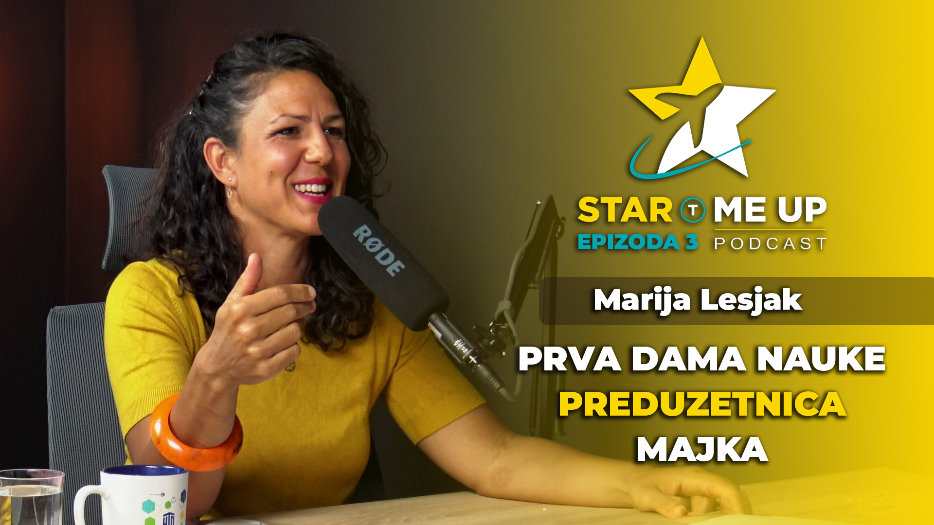 Prva dama nauke, preduzetnica i majka | Marija Lesjak | S1E03