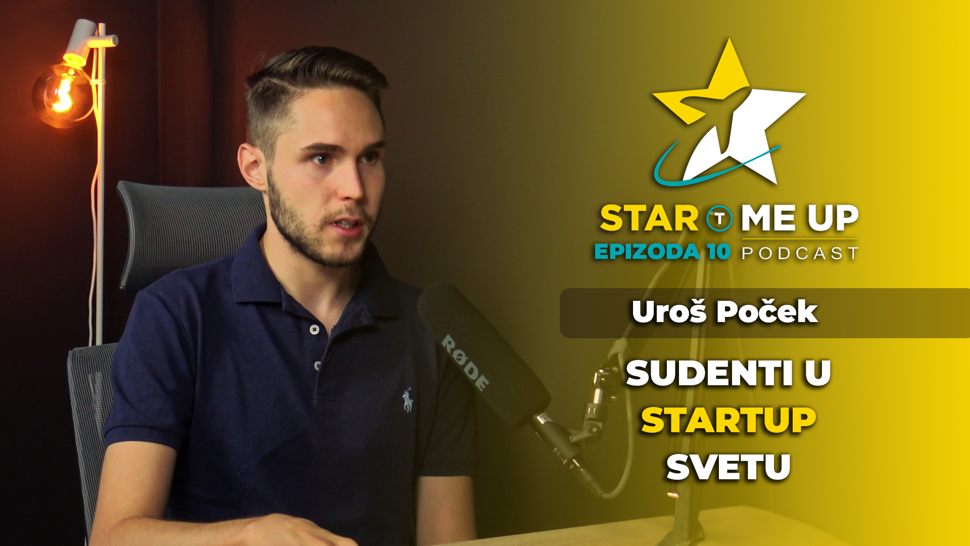 Od studenta do osnivača kompanije, iskustva mladog foundera | Uroš Poček | S1E10