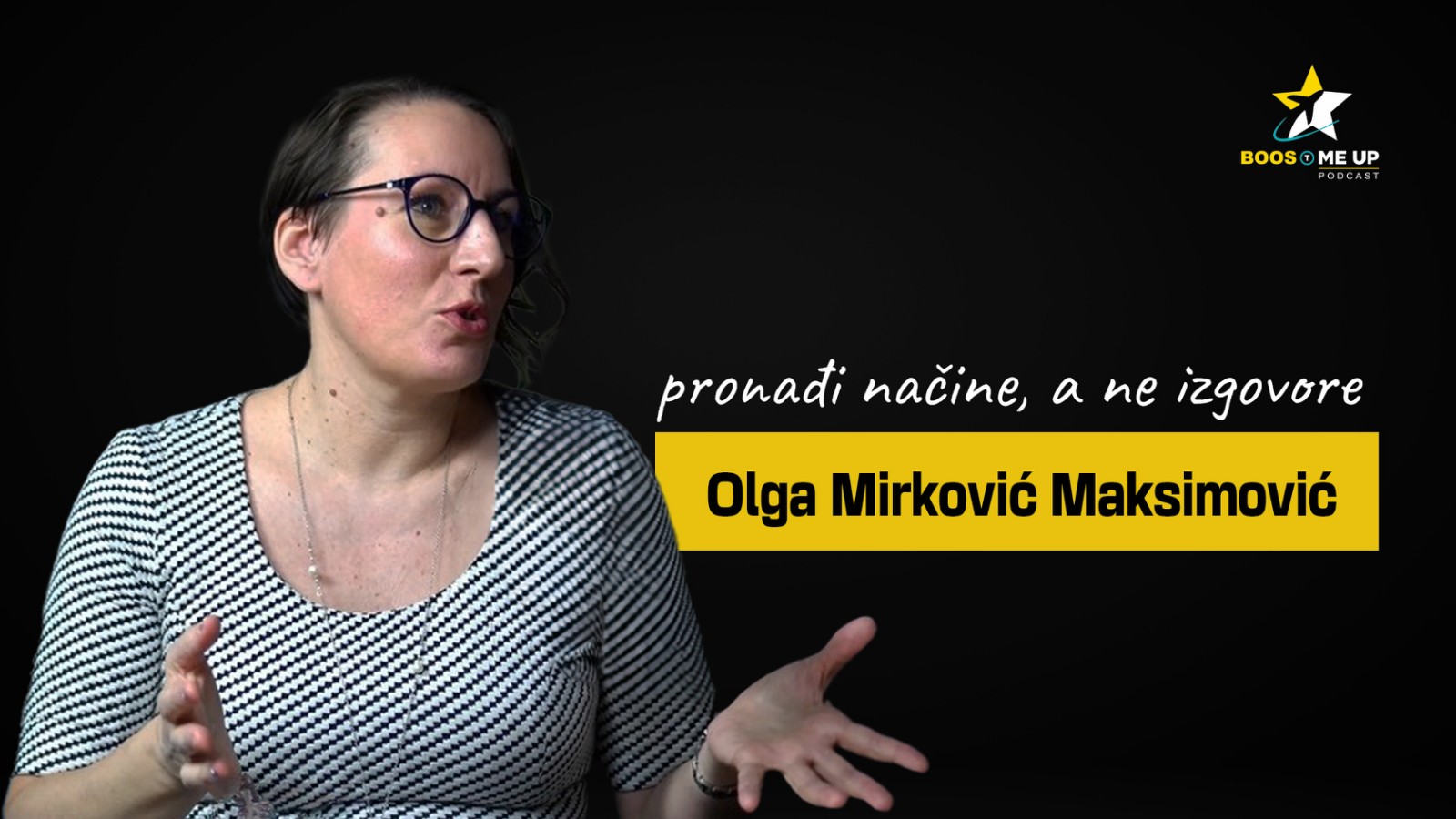 Od reči do dela: multidisciplinarni pristup poslovnim izazovima | Olga Mirković Maksimović | S2E06
